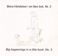 Stora händelser i en liten bok Nr.3 - Boken handlar om det som hände, det som kunde hänt och det som aldrig hände.